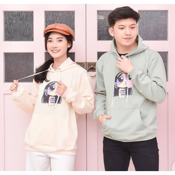 Sweater Pria/Wanita Grosir Keren - Bubble Gum