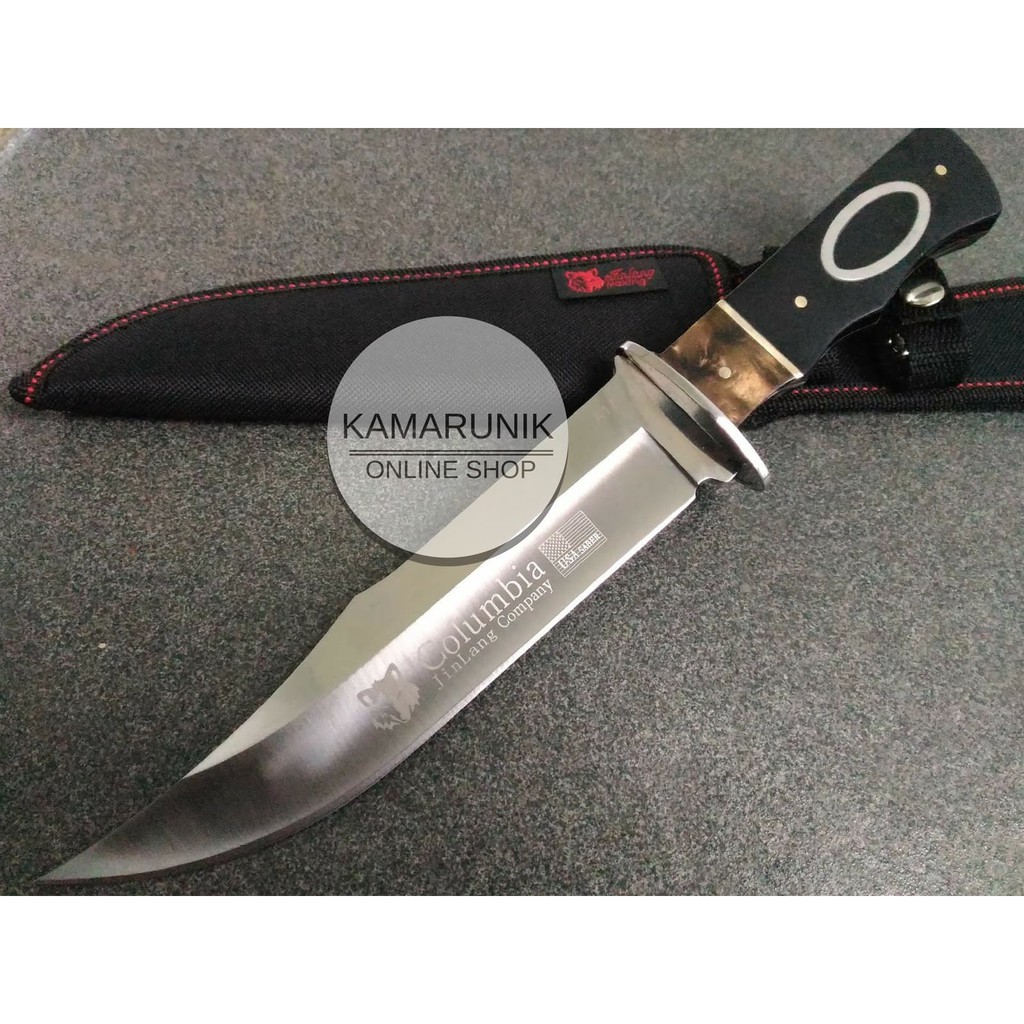 Parling Laris! PISAU COLUMBIA S4NGKUR SABER A15 KNIFE KNIVE SURVIVAL KIT Low Price!