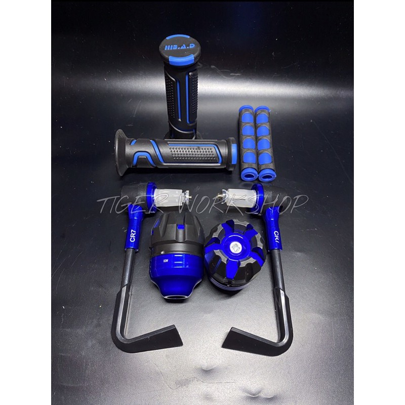 Handgrip B.A.D Robot+Proguard L+Jalu As+Karet Handle Harga 1 Paket Sesuai Foto