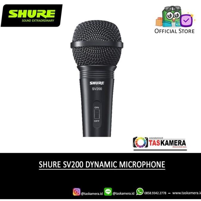 SHURE SV200 Vocal Microphone - Mic SHURE