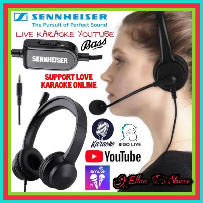 Mic Earphone Headset Khusus Karaoke Di Hp Andorid Smule Youtube Update - IOS