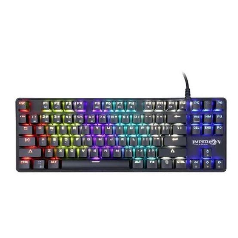 Imperion Trooper 7 Keyboard Gaming Mechanical TKL RGB Blue Switch KG-M07F