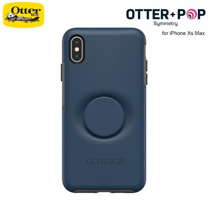 Case Iphone Xs Max Otterbox + Pop Symmetry Blue Original