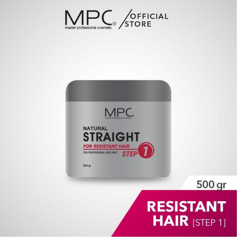 MPC STEP 1 (500GR) for RESISTANT / NORMAL Hair STEP 1 Krim Pelurus Rambut Obat Rebonding