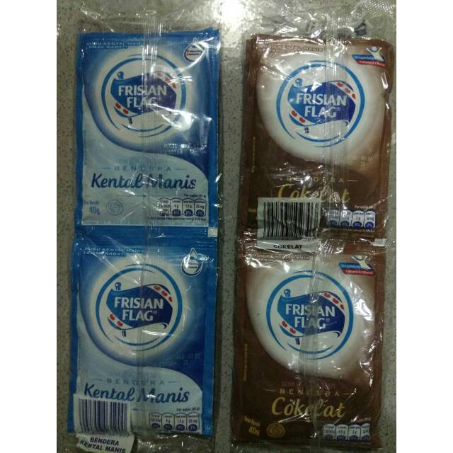 

Susu Frisian flag bendera sachset 40gr /6sachset