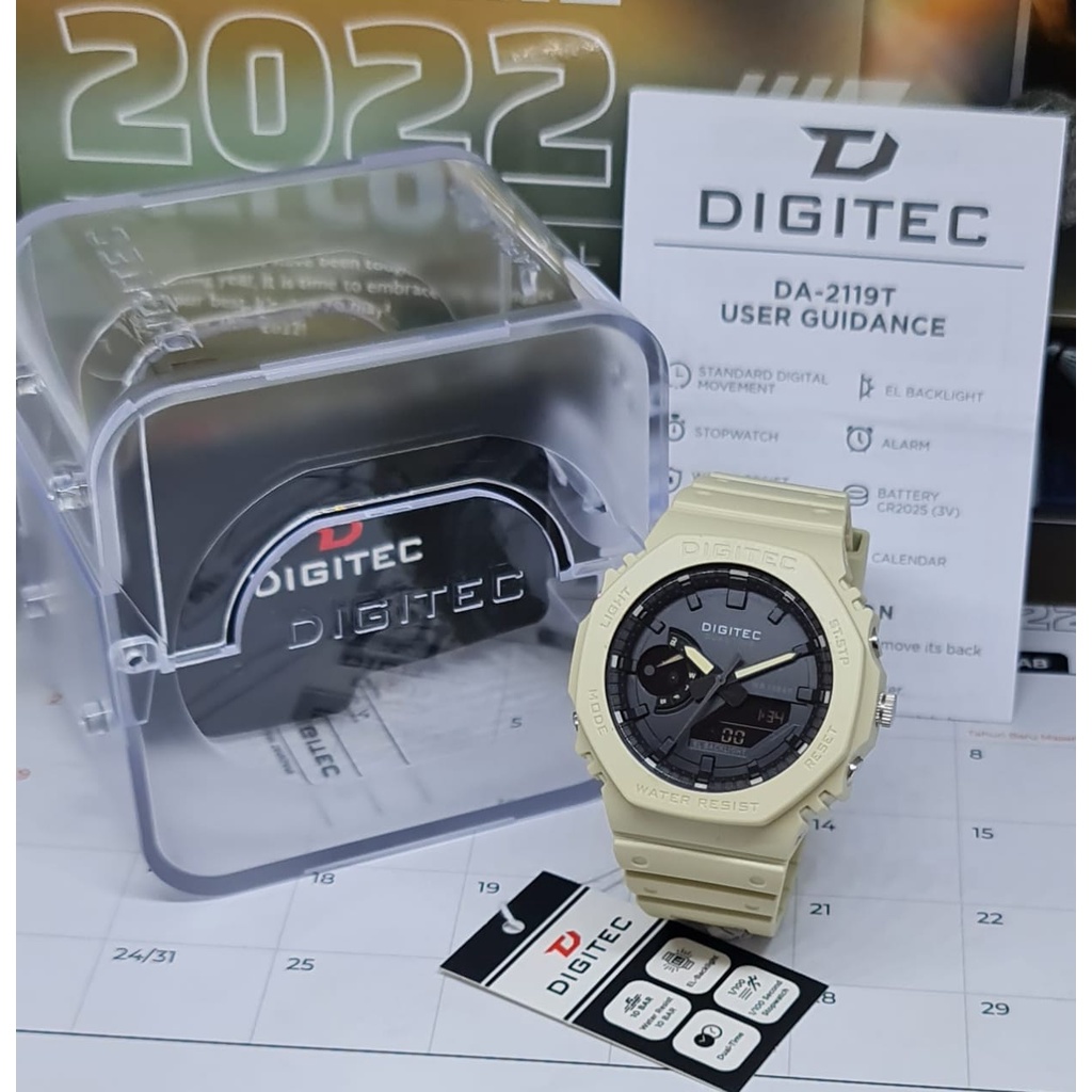 Jam Tangan Digitec DA-2119T Original