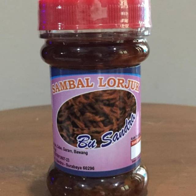 

Sambal Lorjuk Bu Sandra 150gr