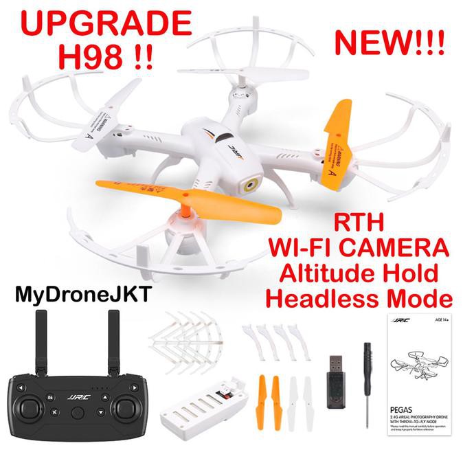 Drone JJRC H98 murah Camera 420P kamera + slot Memory Card