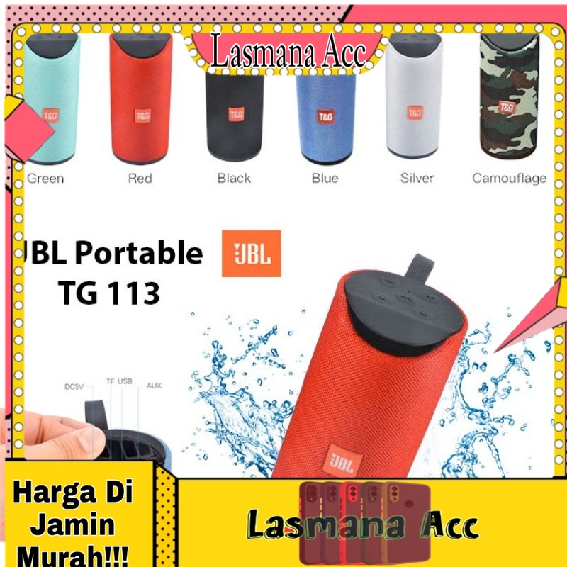 SPEAKER BLUETOOTH JBL TG113 TG-113 TG 113 SALON WIRELESS SPEAKER PORTABLE JBL Spiker Musik Box BOK R