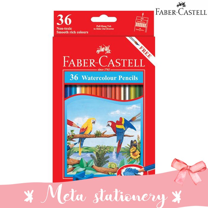 

Hemat Pensil Warna Water Color Faber Castell 36 Promo
