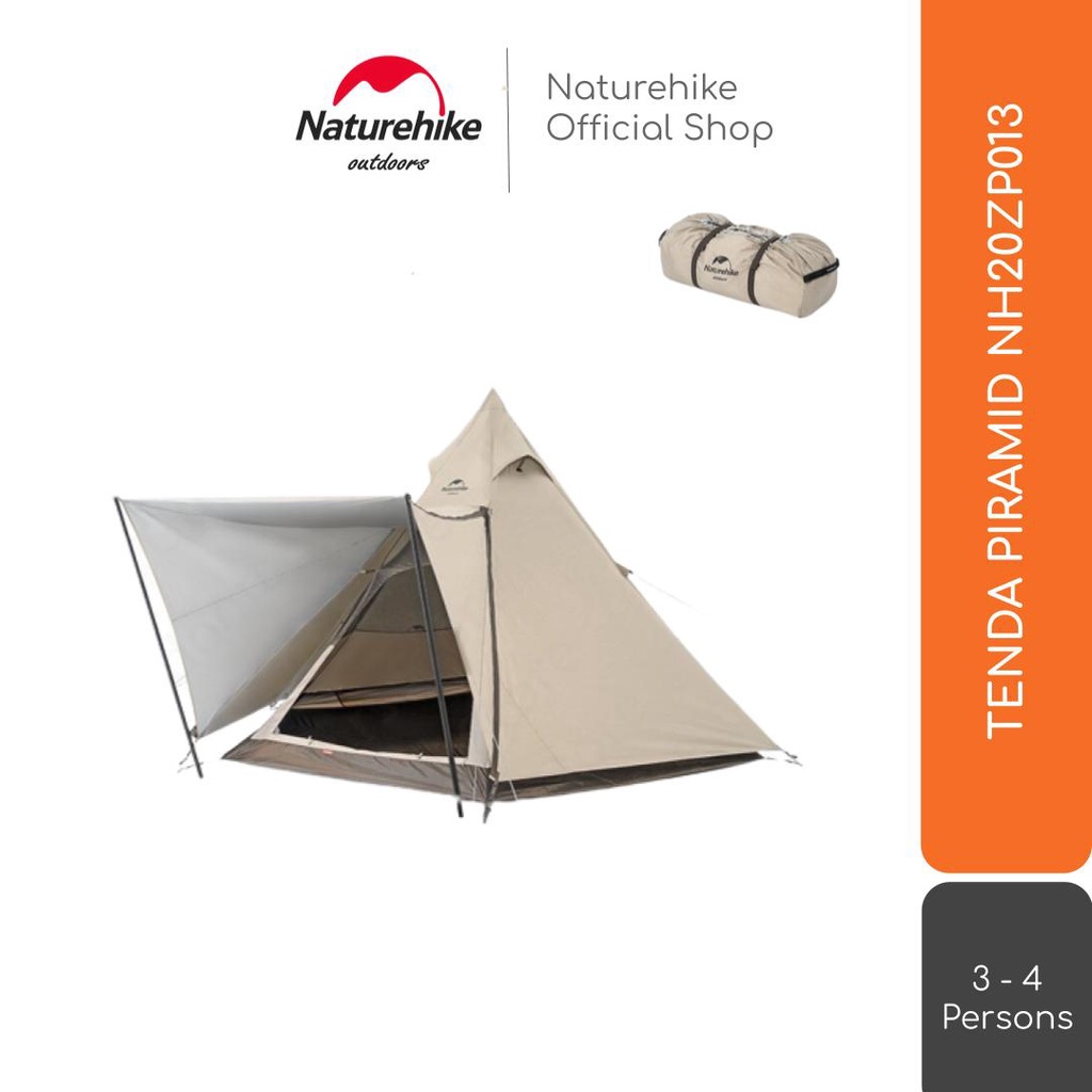 Naturehike Tenda Camping / Glamping Piramid Nh20Zp013