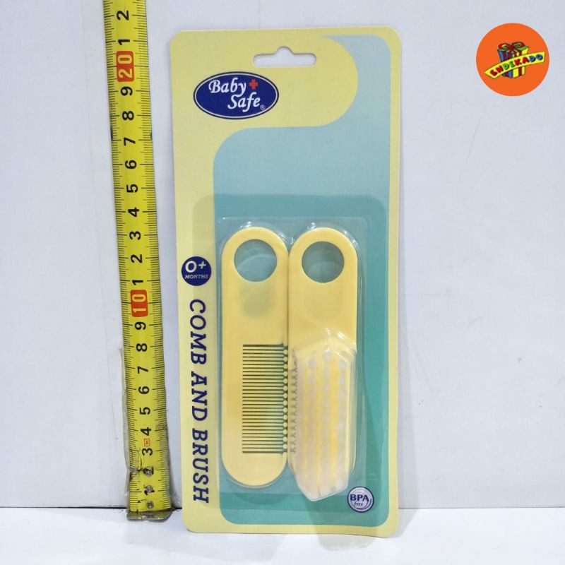 Baby Safe Comb and Brush Polos BD195