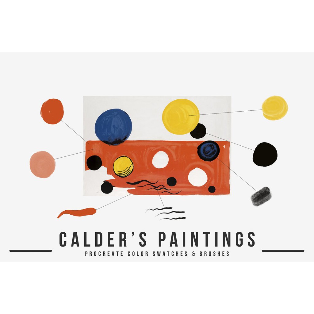 Procreate Brush - Calder's Art