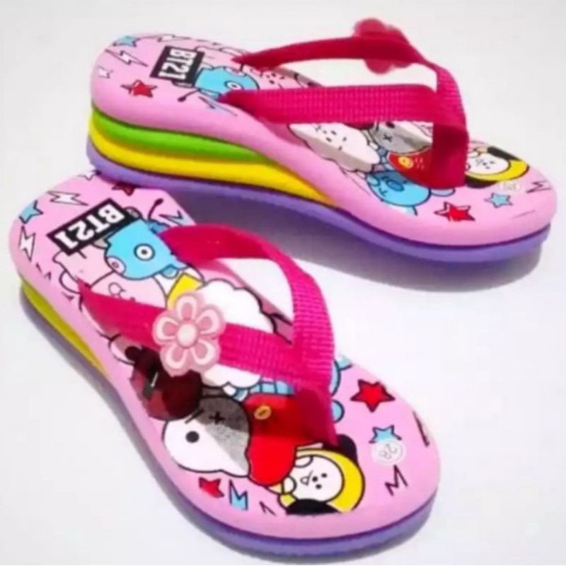 Wedges Anak ( BT21 ) Terlaris