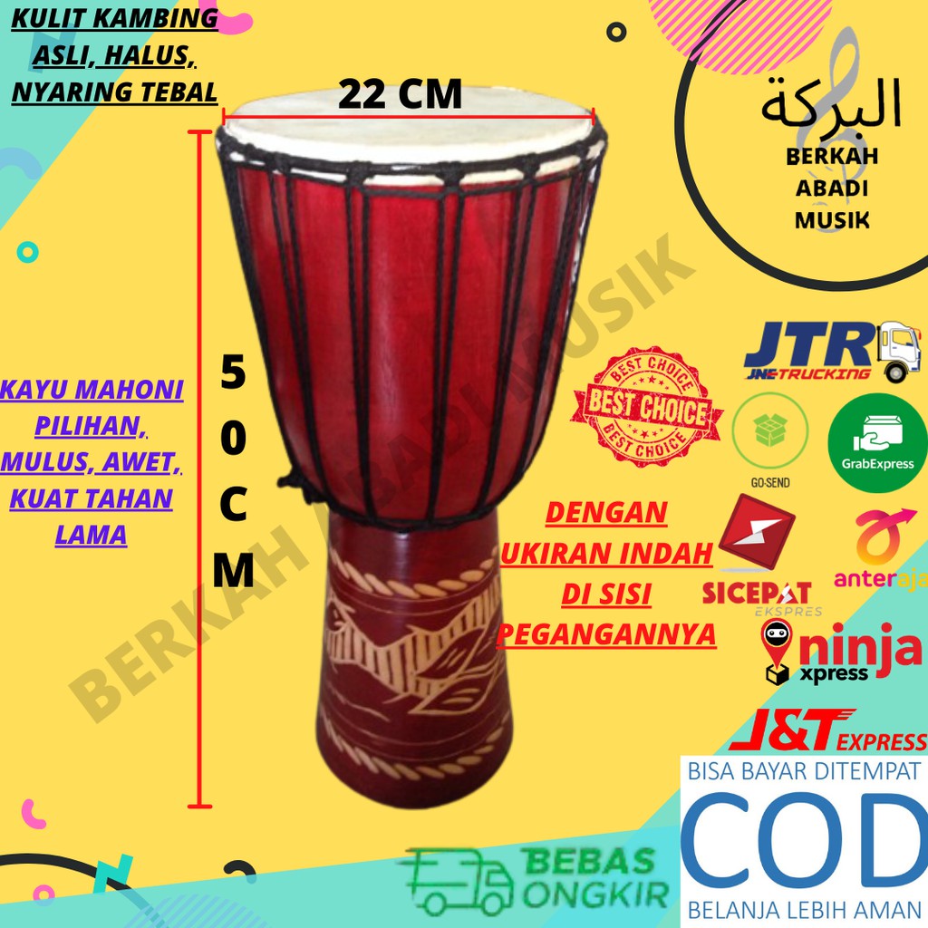 Jimbe 50cm Jimbe 50 cm Jimbe ukuran 50cm JIMBE BESAR JIMBE UKURAN BESAR JIMBE JUMBO DJIMBE BESAR JEM