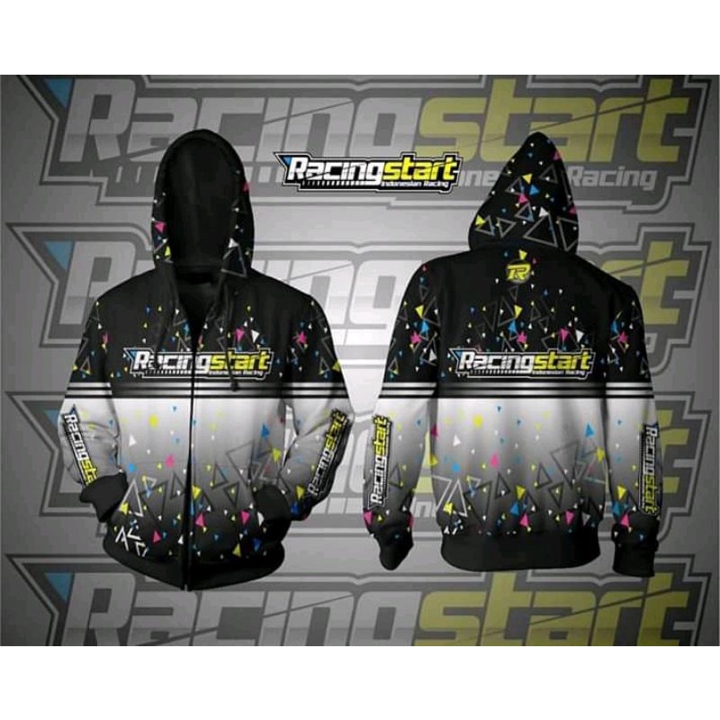 JAKET RACING START ORIGINAL / JAKET PRINTING RACING START ORIGINAL