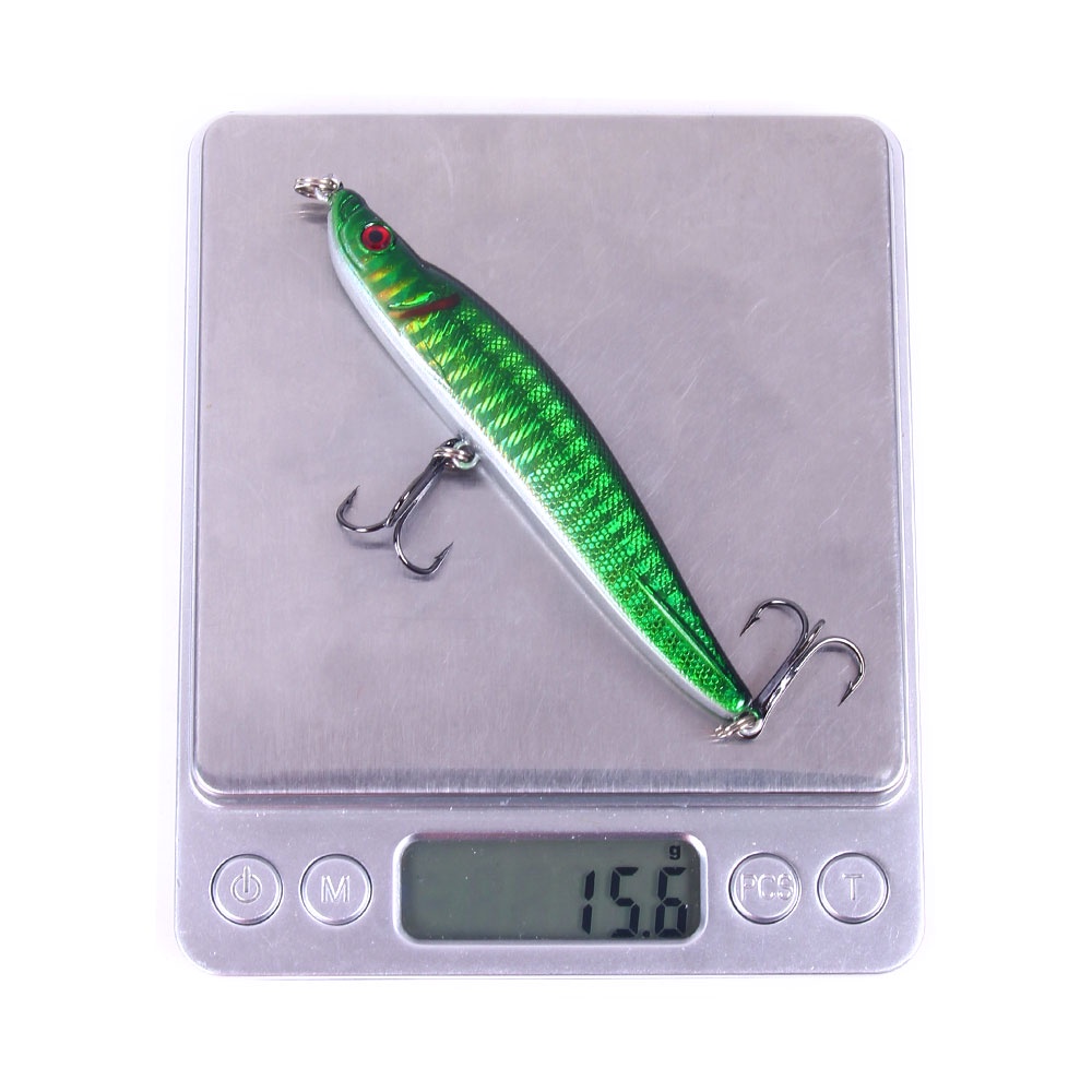 Hengjia 6pcs Umpan Pancing Hardlure Bentuk Ikan Imitasi 9.5cm / 16g