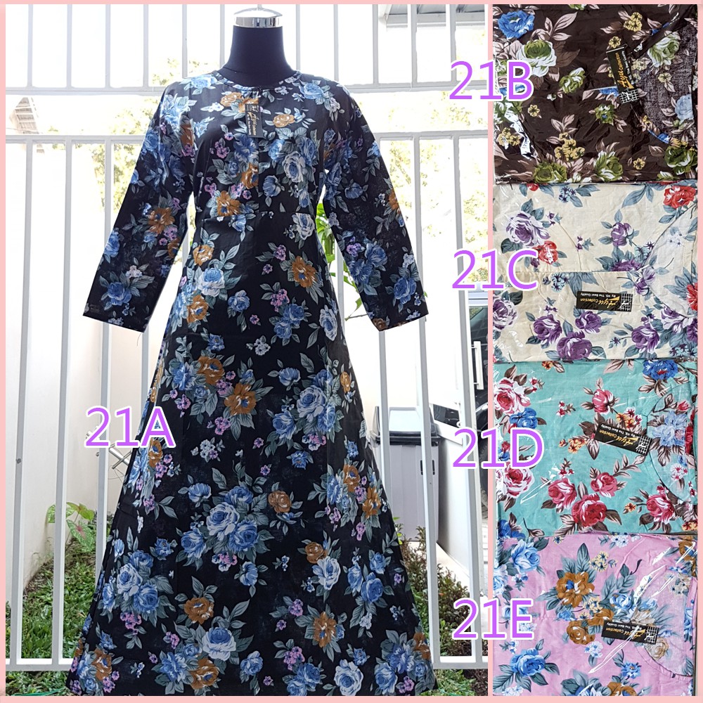 Setelan Gamis Muslimah Jilbab Cadar AZZAHRA SYARI Ori Kanza