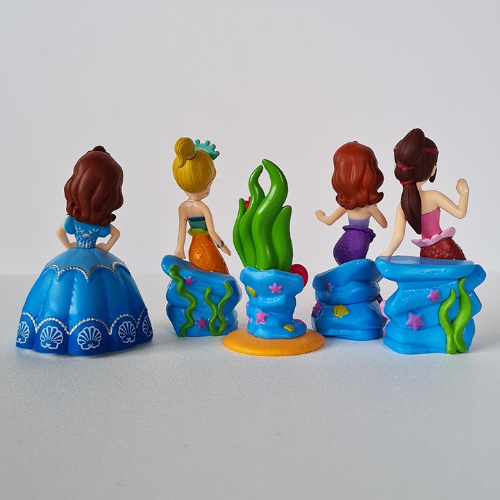 Set Figure Topper Sofia the First Mermaid Rescue isi 5 pcs