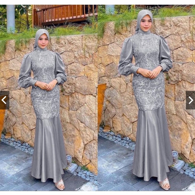 BISA COD - MAXI DESYA DUYUNG 2UKURAN L XL MAXI TILE MUTIARA eD / MAXI KONDANGAN / MAXI MUSLIM / MAXI MUSLIMAH /