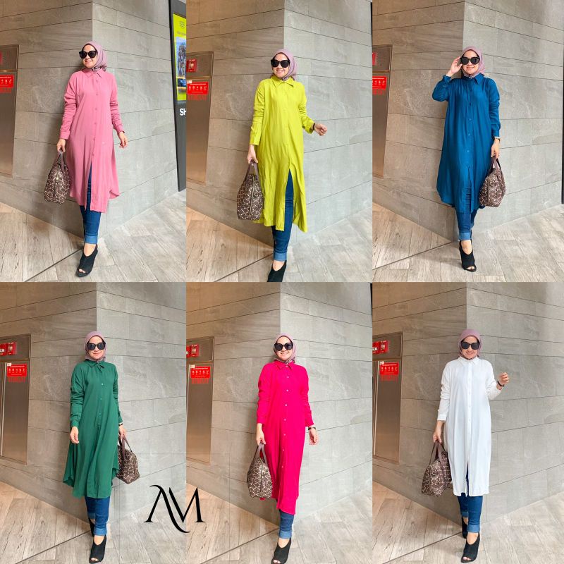 TUNIK WANITA TERBARU / HANIAH BY AMBIGU IRWINOV / TUNIK PREMIUM