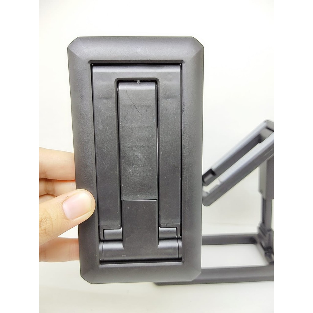 HD-28 Desktop Stand Bracket Folding Phone Holder Lipat Stand HP di Meja Adjust Up and Down