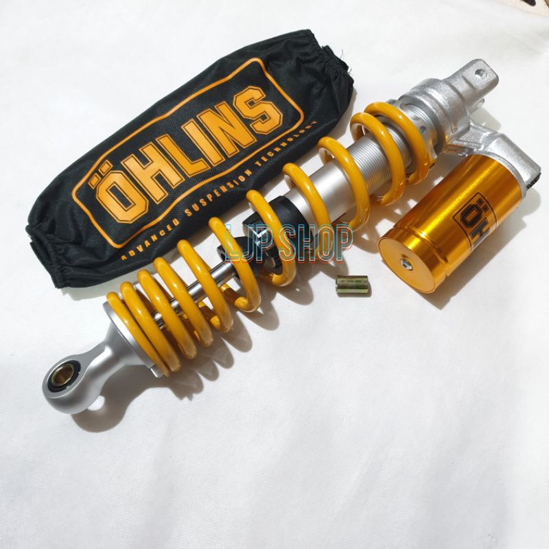 SHOCK TABUNG BAWAH OHLINS MATIC HONDA YAMAHA 330MM PLUS SARUNG SHOCK