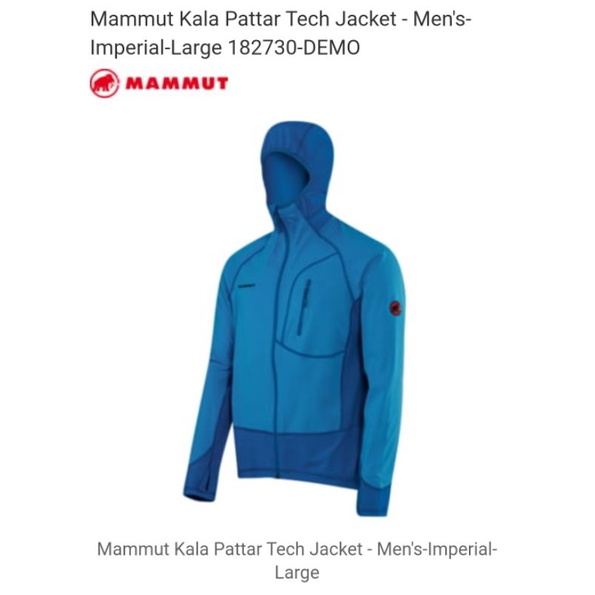 jacket mammut kala pattar tech