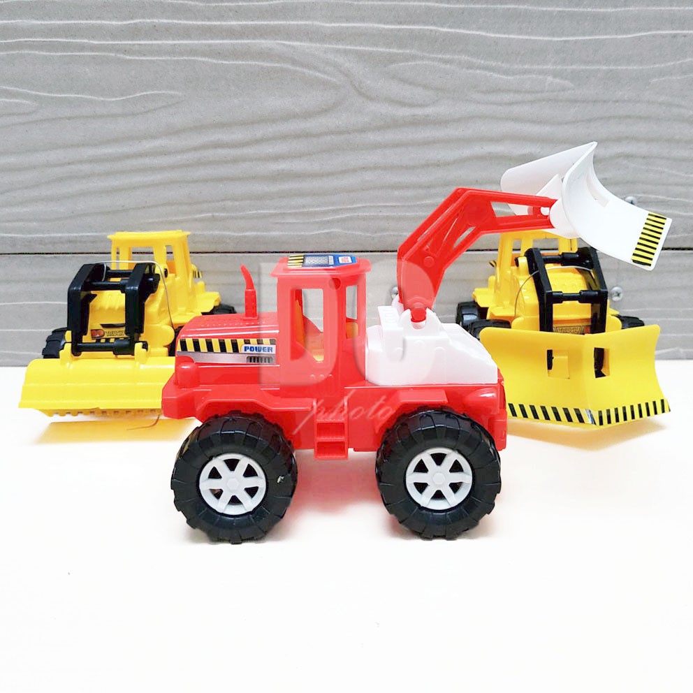 Mainan Anak Truk Konstruksi Mini | Truck Loader | Buldozer