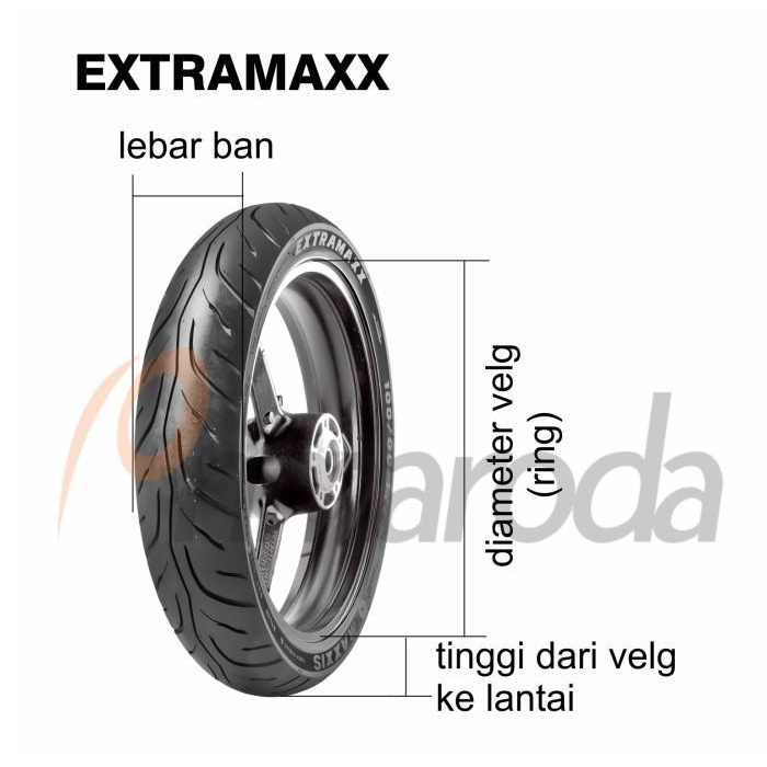 Sepasang Ban Honda Vario 110 125 Tubeless Maxxis Extramaxx