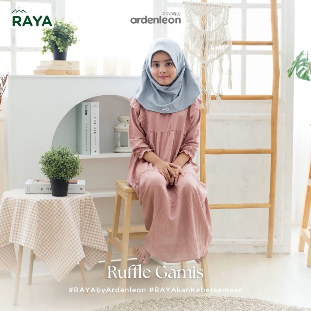 ARDENLEON | ARDEN  GIRL RUFFLE GAMIS RAYA COLLECTION