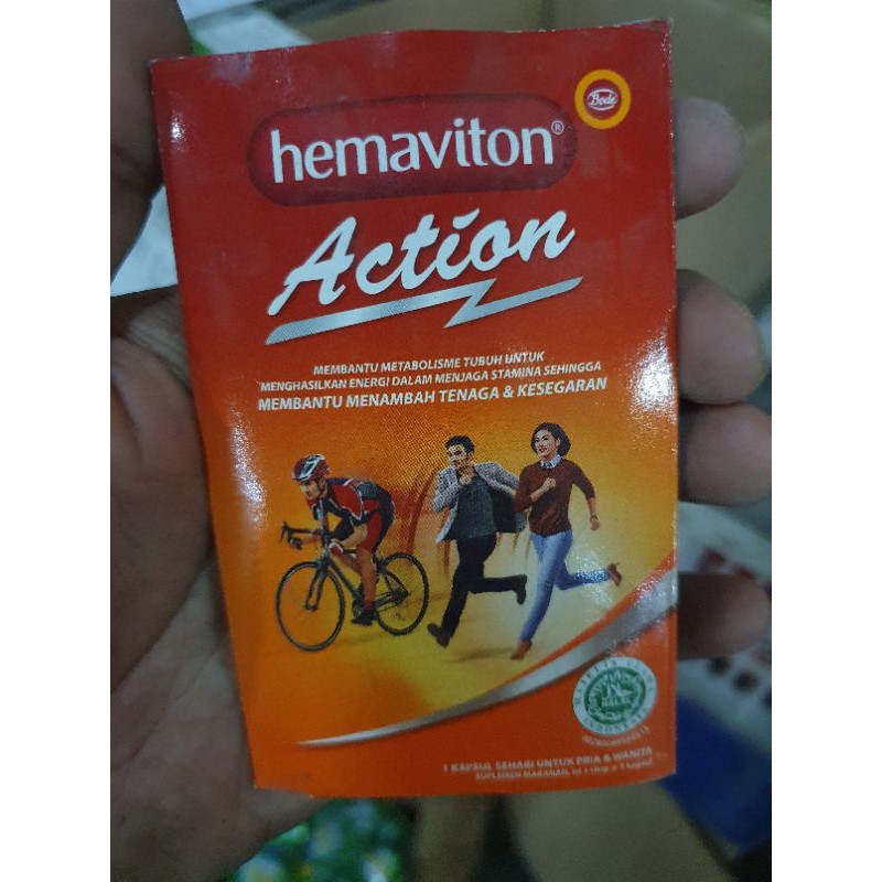 HEMAVITON ACTION STAMINA untuk menjaga stamina tubuh