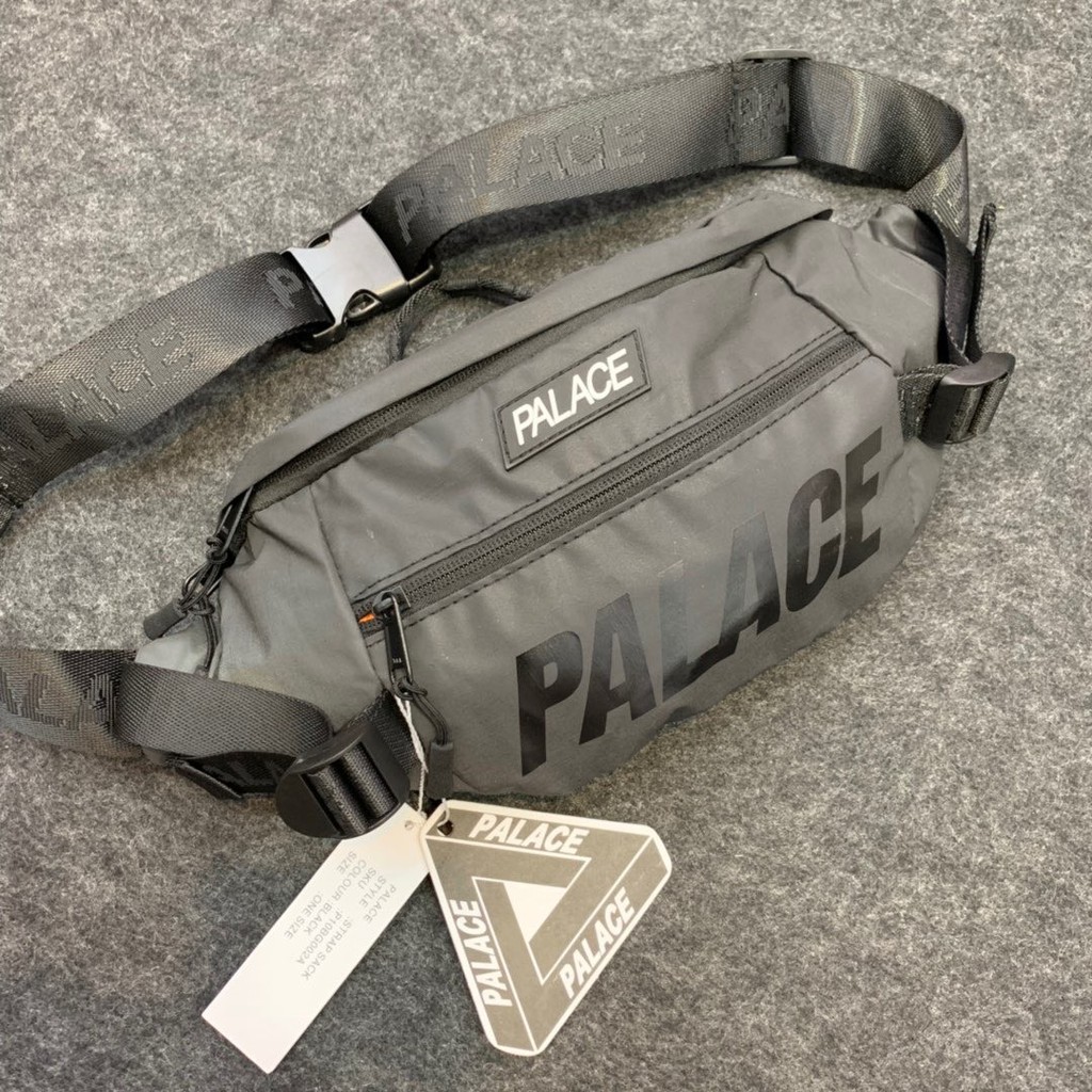 WAISTBAG PRIA PALACE REFLEKTIVE / IMPORT / TAS DADA / TAS / TERBAIK / GROSIR