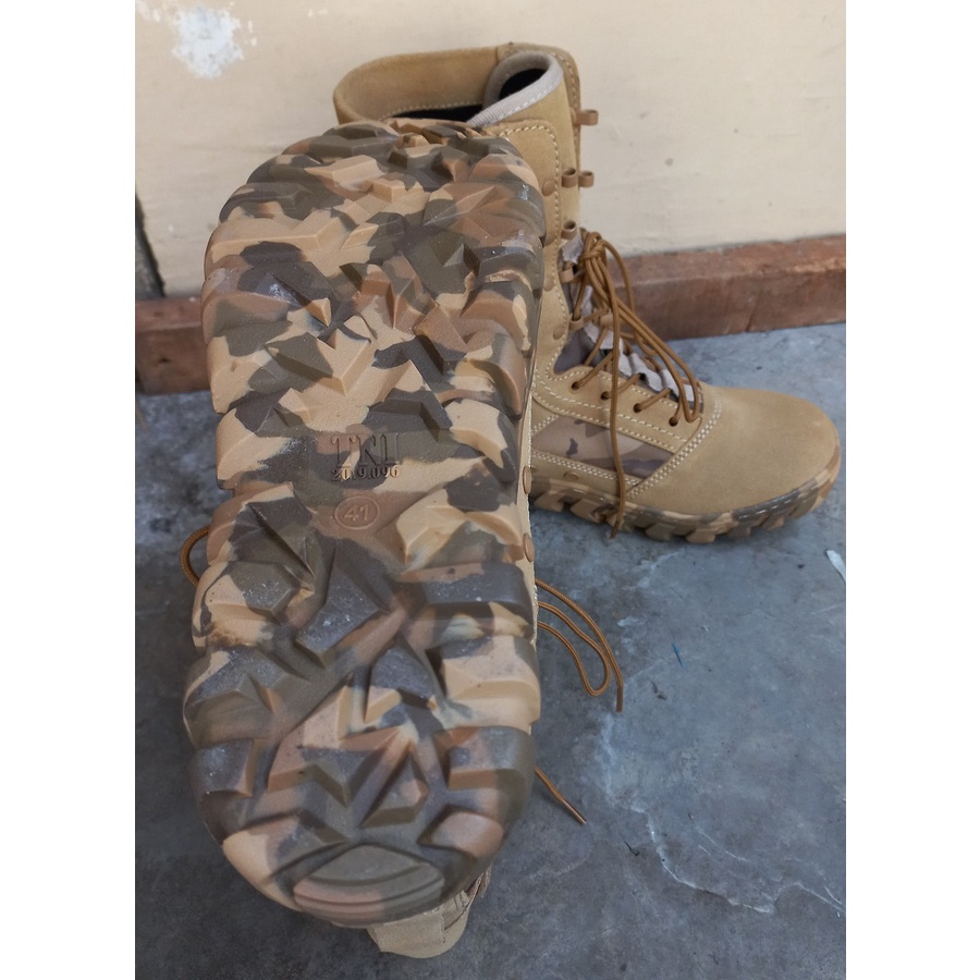 Sepatu PDL Libanon TNI Tactical Laarz - Sepatu  Pembagian