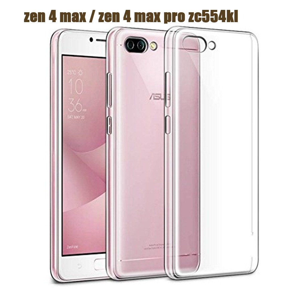 WARNA ACAK Ultrathin Asus Zenfone 4 Max Pro ZC554KL / ZENFONE 2 LASER ZE500KL Silikon Softcase