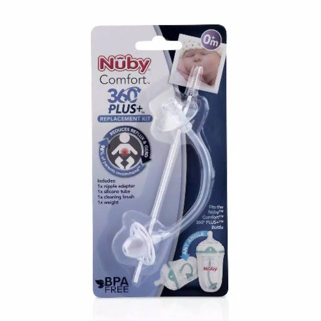 Nuby Baby Comfort Bottle Replacement Straw