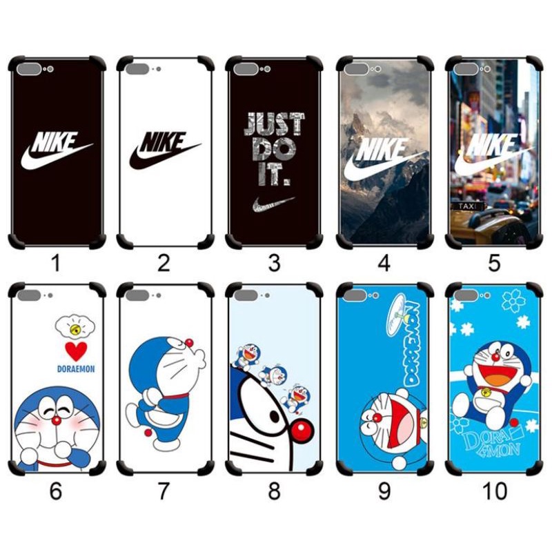 vivo Y11S Y12S Y20S Y20i Y20 Y30 Y30i Y50 softcase doraemon dan nike case gambar motif karakter