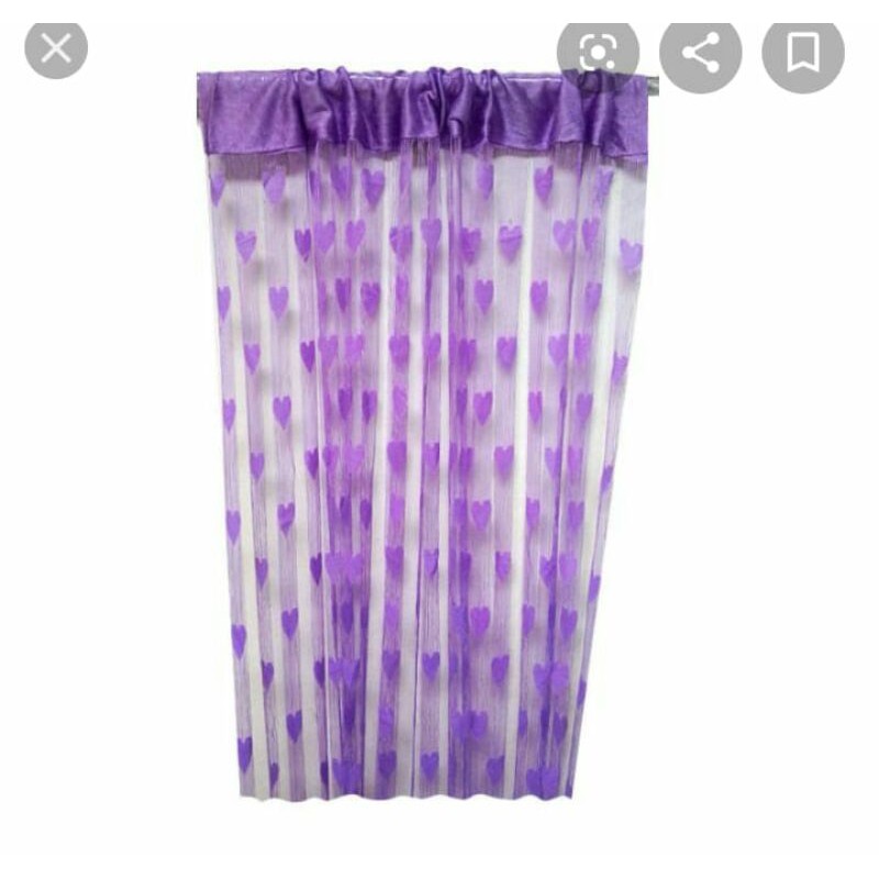 tirai love / tirai benang love