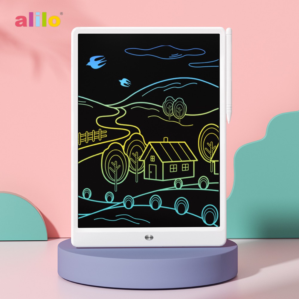 Alilo LCD Color Writing Tablet 13.5 Inch / Papan Tulis LCD / LCD Tablet / Kids Tablet / Tablet Anak / Blackboard / Drawing Tablet / LCD Gambar / Olike / Papan Tulis