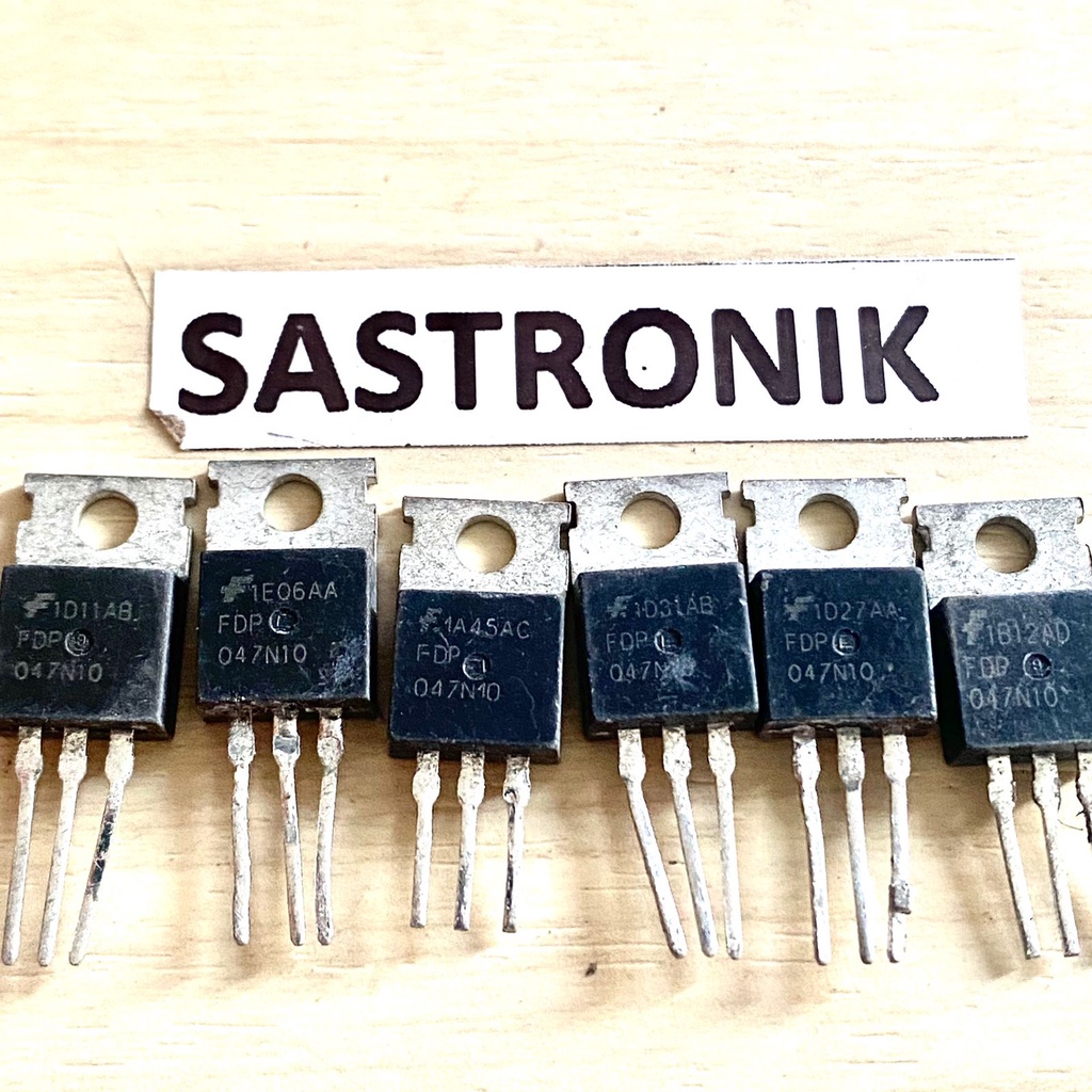 mosfet FDP047N10 cabutan original 100v 164A ready