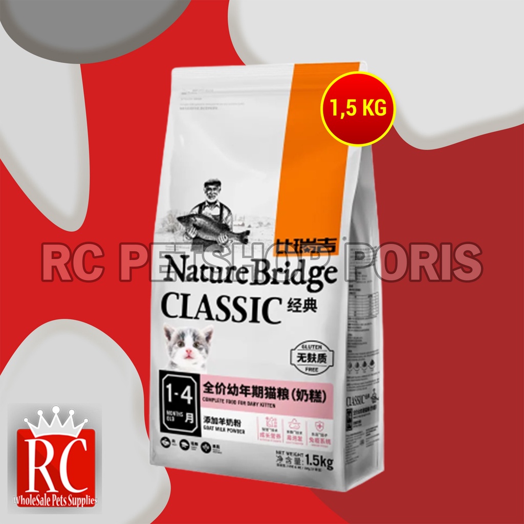 Nature Bridge Baby Kitten Dry 1.5kg