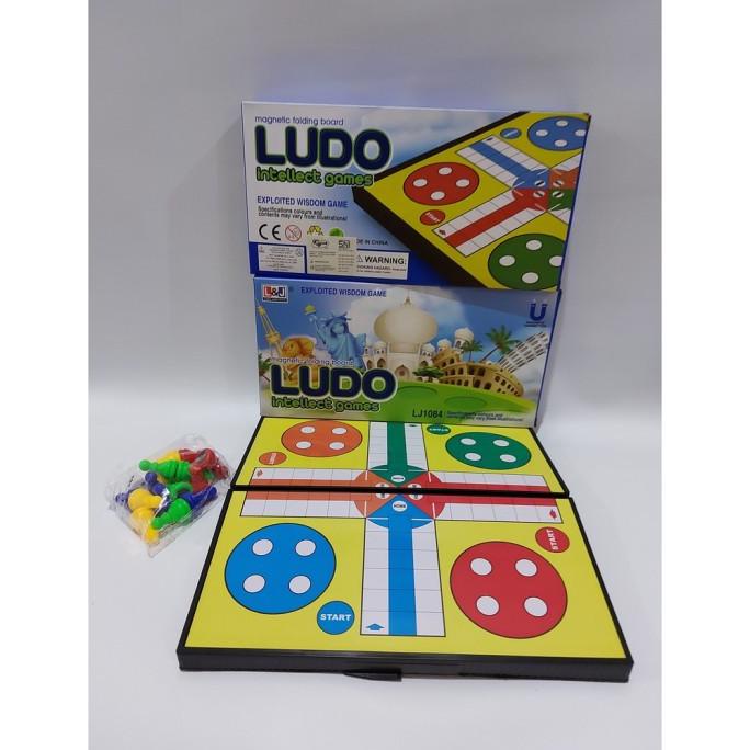 Ready stock] C0043 MAINAN LUDO MAGNET LIPAT PREMIUM LUDO MAGNET BOARD GAME LJ1084