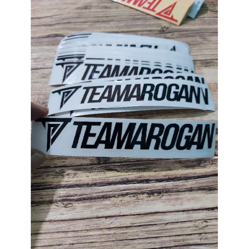 Jual Stiker Team Arogan Cutting Motor Helm Shopee Indonesia