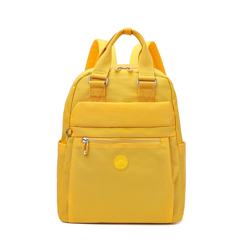 Haruica Bag 80135 - Tas Ransel Wanita Laptop - Backpack Tas Sekolah-Sunny Yellow