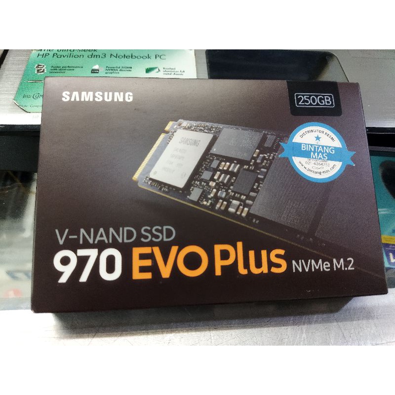 SSD NVME 250GB SAMSUNG 970 EVO PLUS