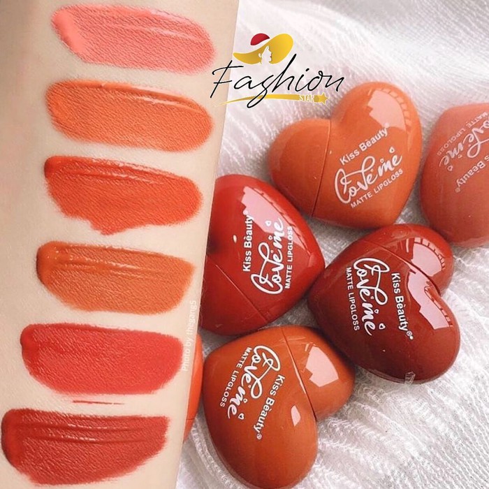 LIPSTIK KISS BEAUTY LOVE ME MATTE LIPGLOSS |X197
