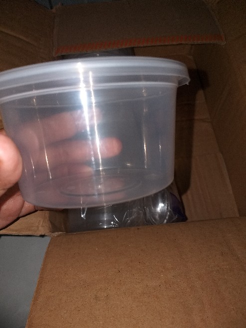 Thinwall 300 Ml Round + Tutup Merek Fim  Harga 1 Roll Isi 25 Pcs