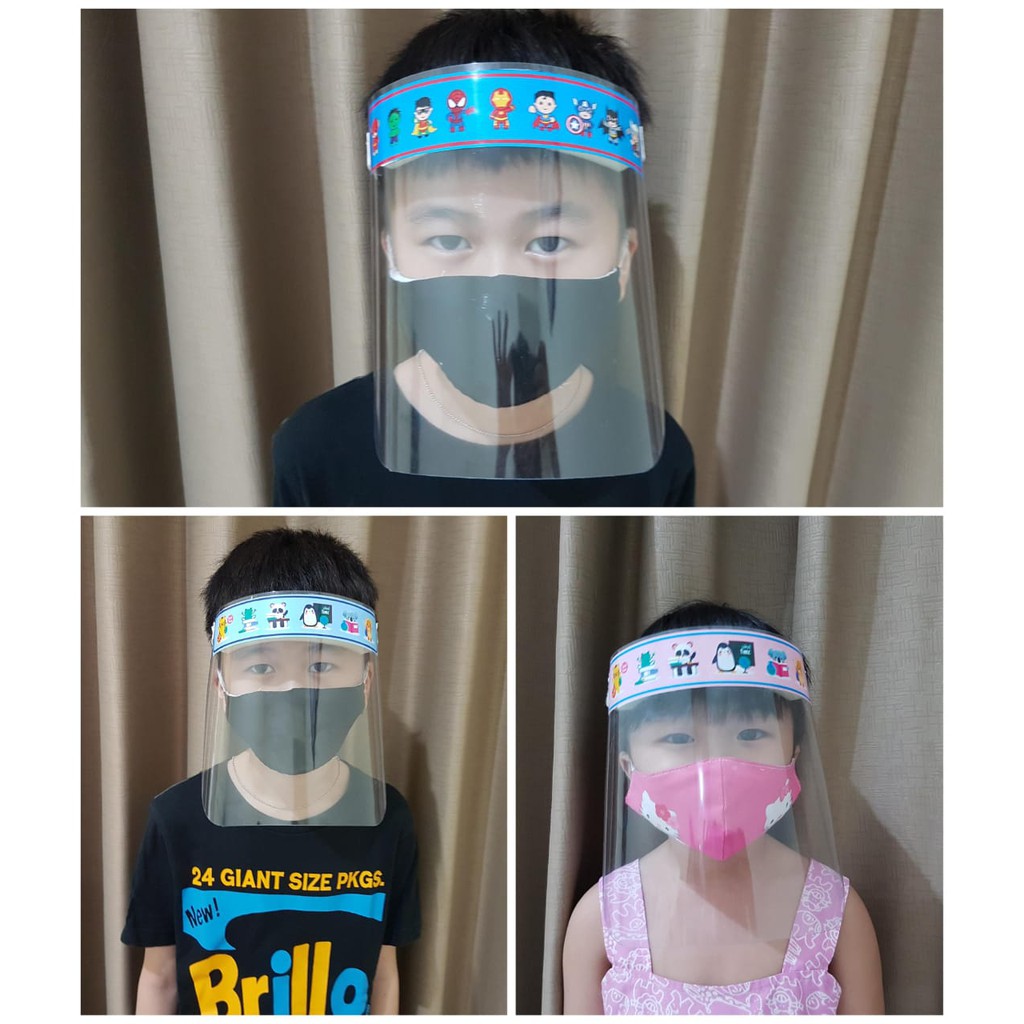 masker shield mika anak-anak 105059/pelindung wajah