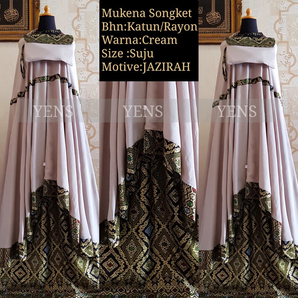 Mukena Bali songket Salsabila