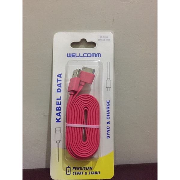 Kabel Data Samsung Tab Welcomm Original
